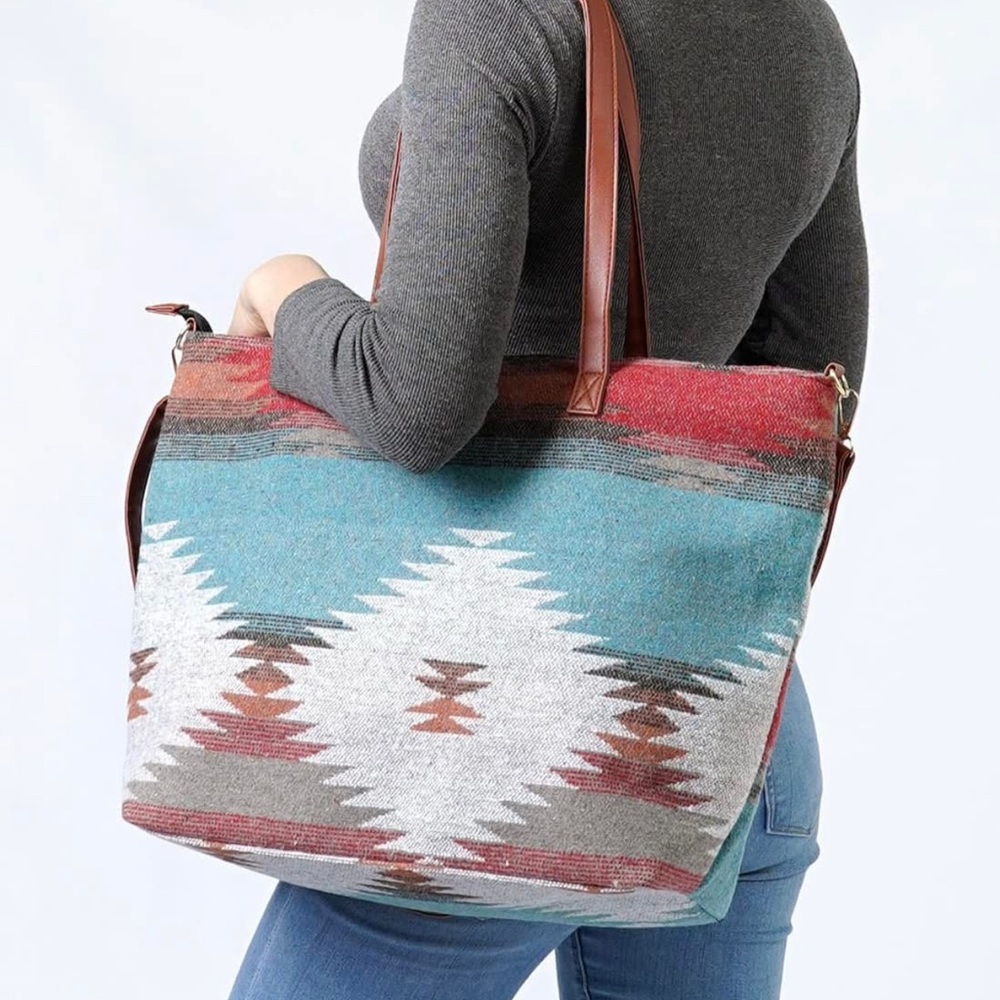 Stylish Multicolor Tote Bag